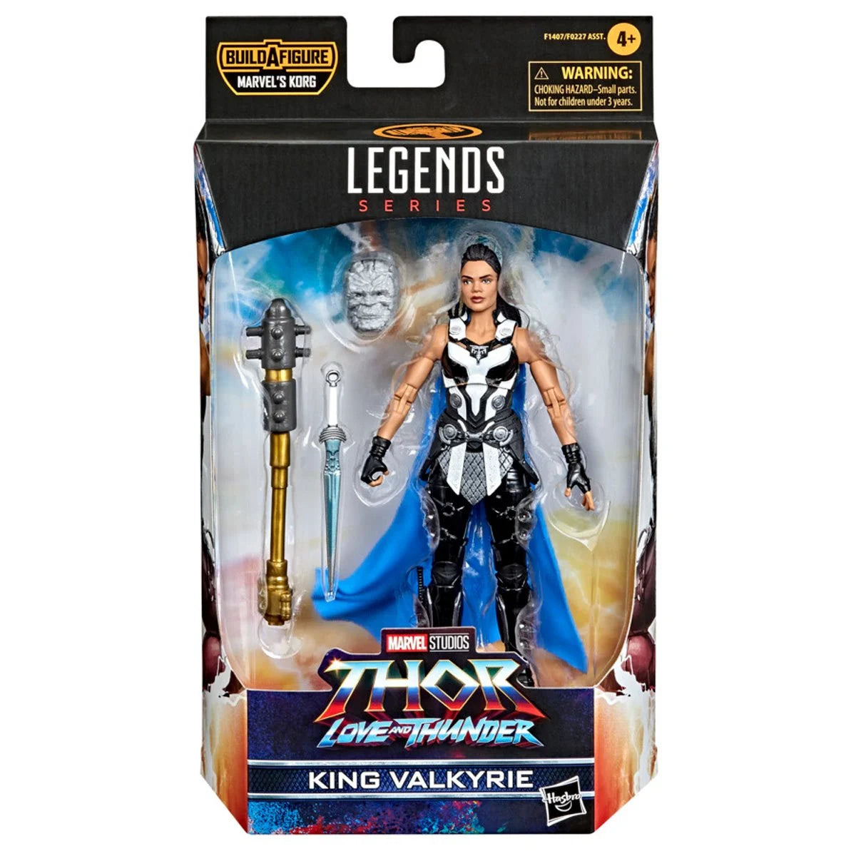 Marvel Legends Thor Love & Thunder Wave King Valkyrie Hasbro No Protector Case